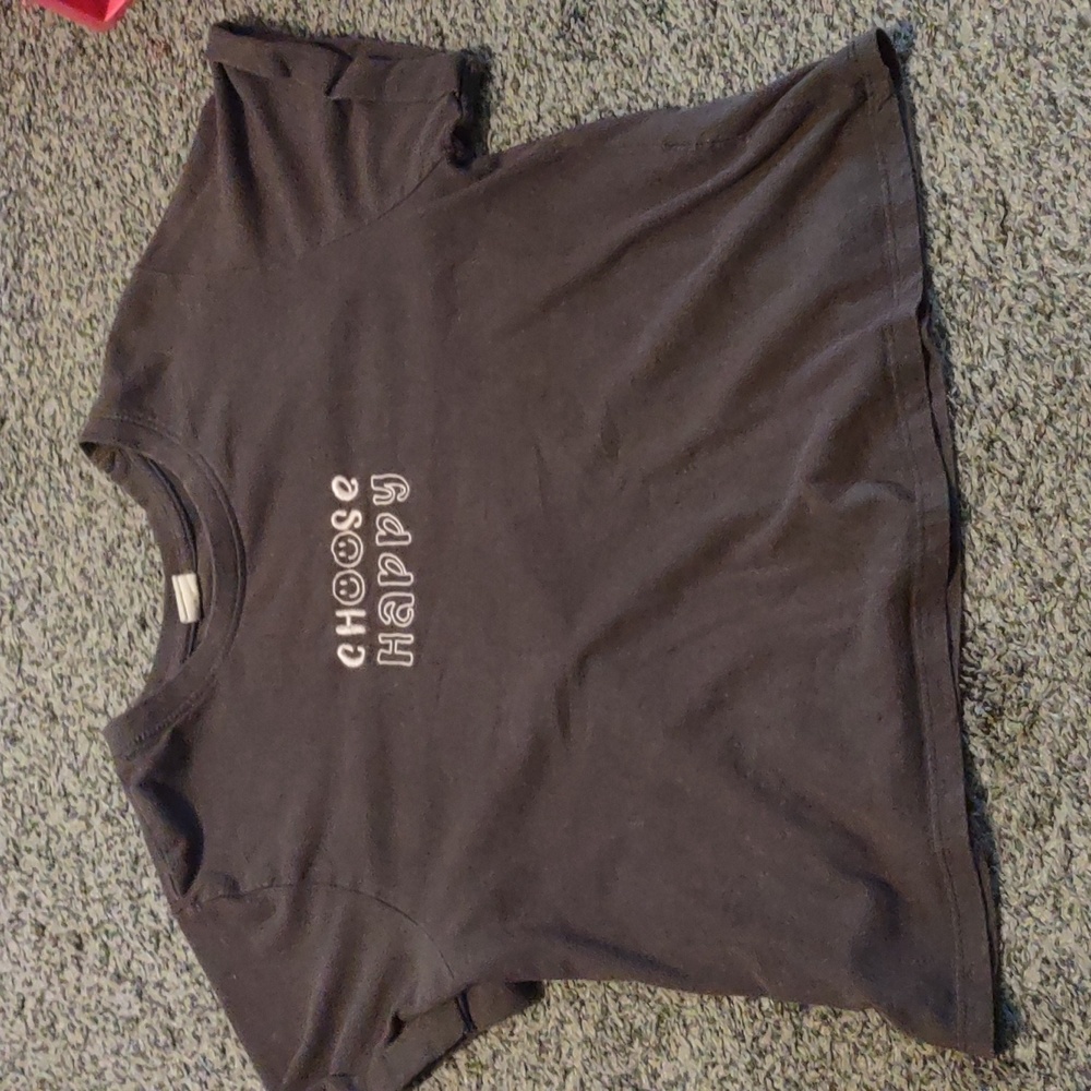 Choose happy graphic tee